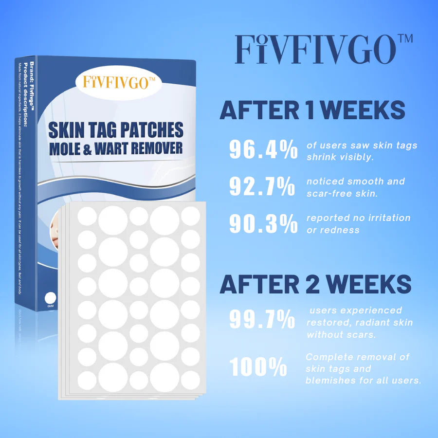 Fivfivgo™ Moles and Warts Removal Skin Tag Patch